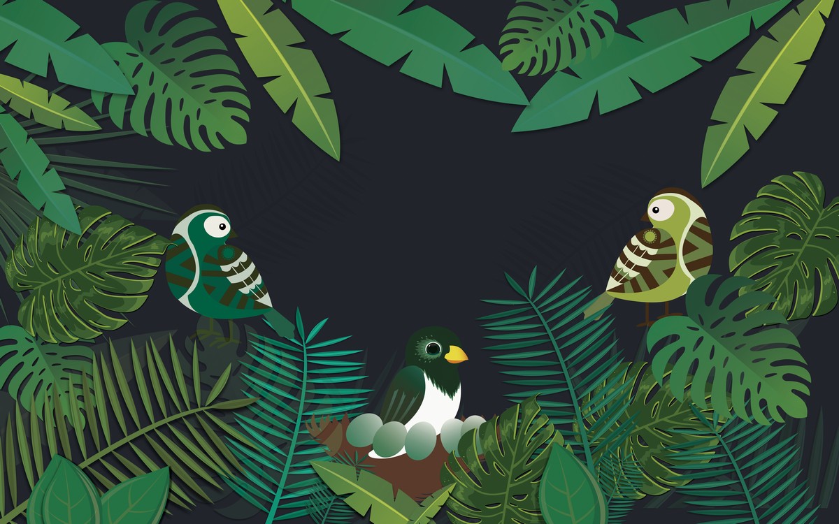 Тропические птицы